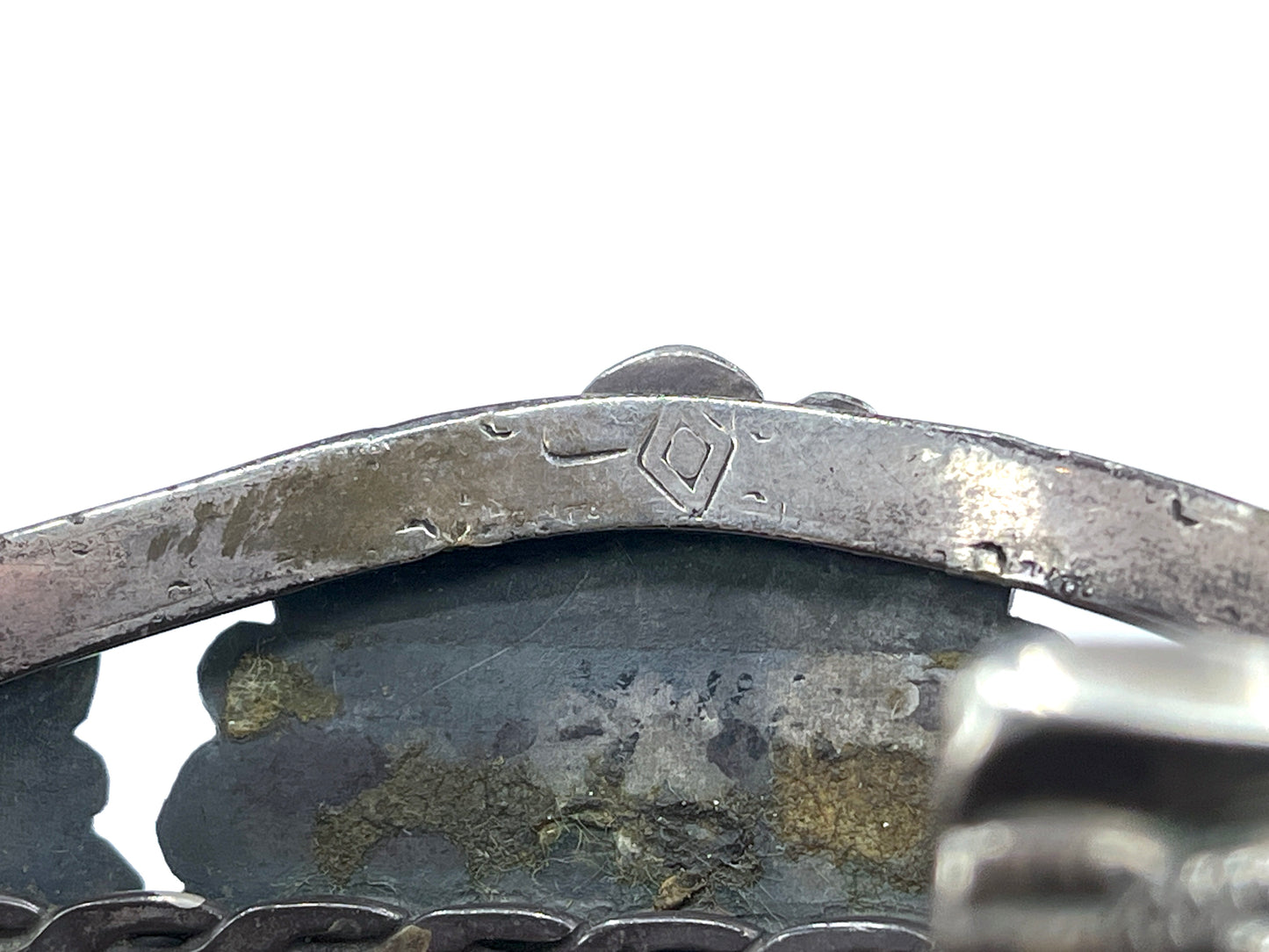 Vintage Navajo Green Turquoise Cuff Bracelet