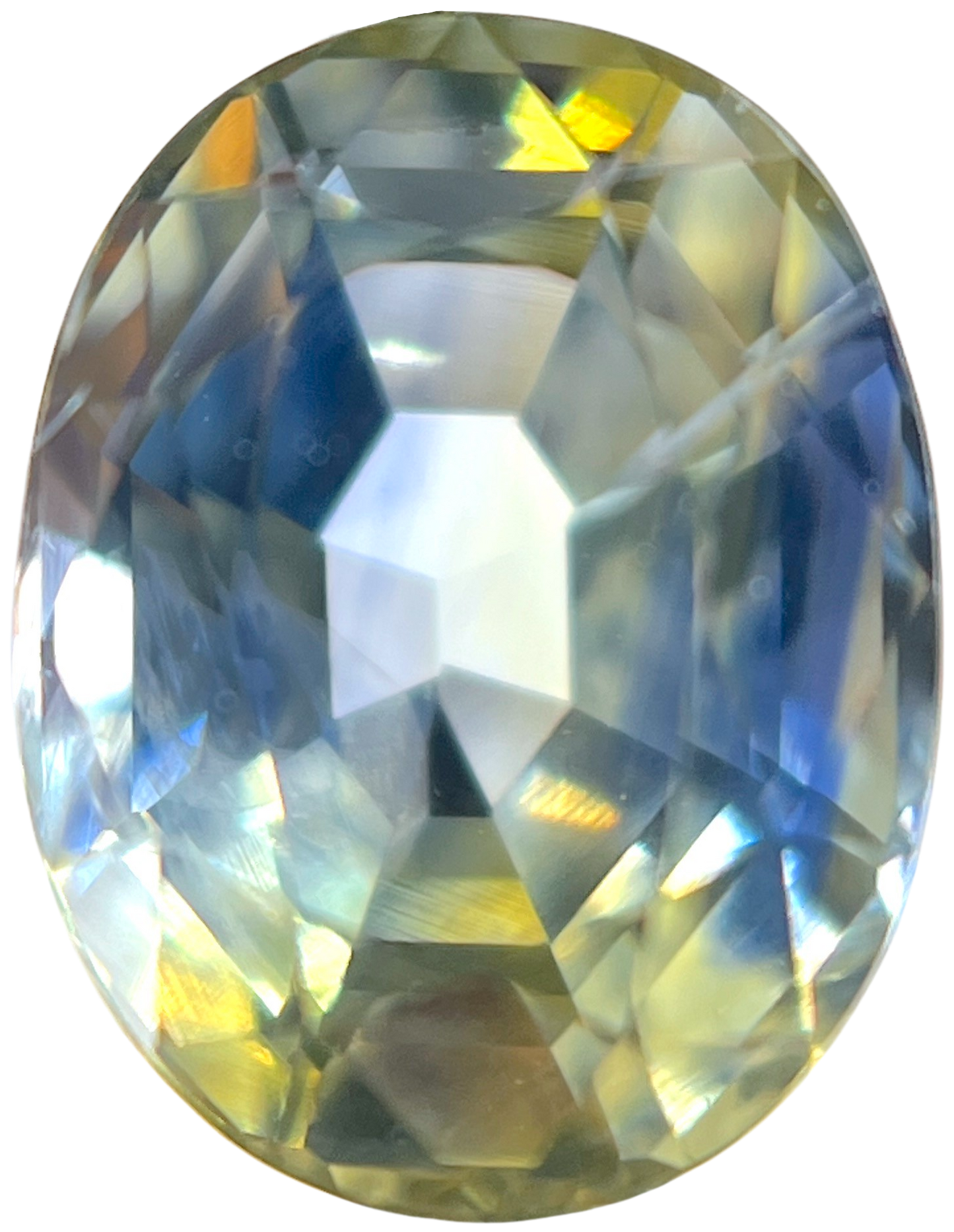 1.62 ct. Natural Blue-Yellow Bicolor Sapphire