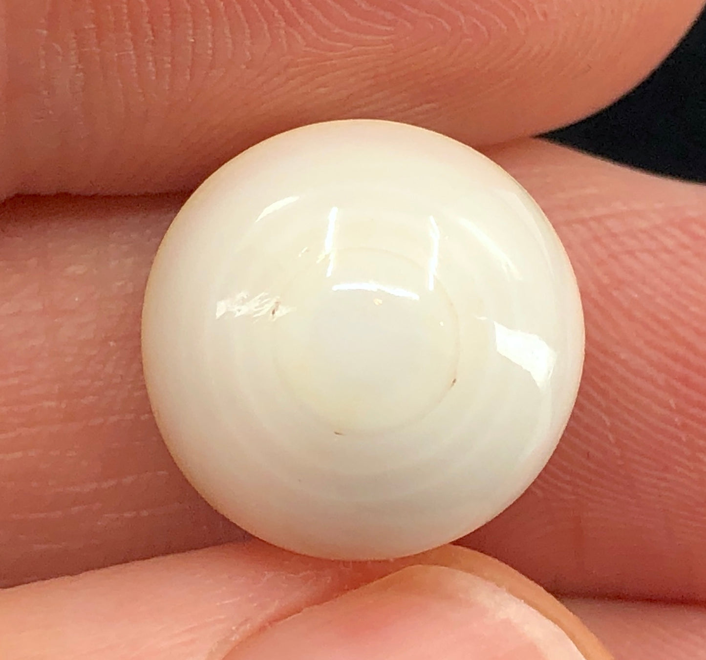 GIA 12.52 ct. Natural White Quahog Pearl