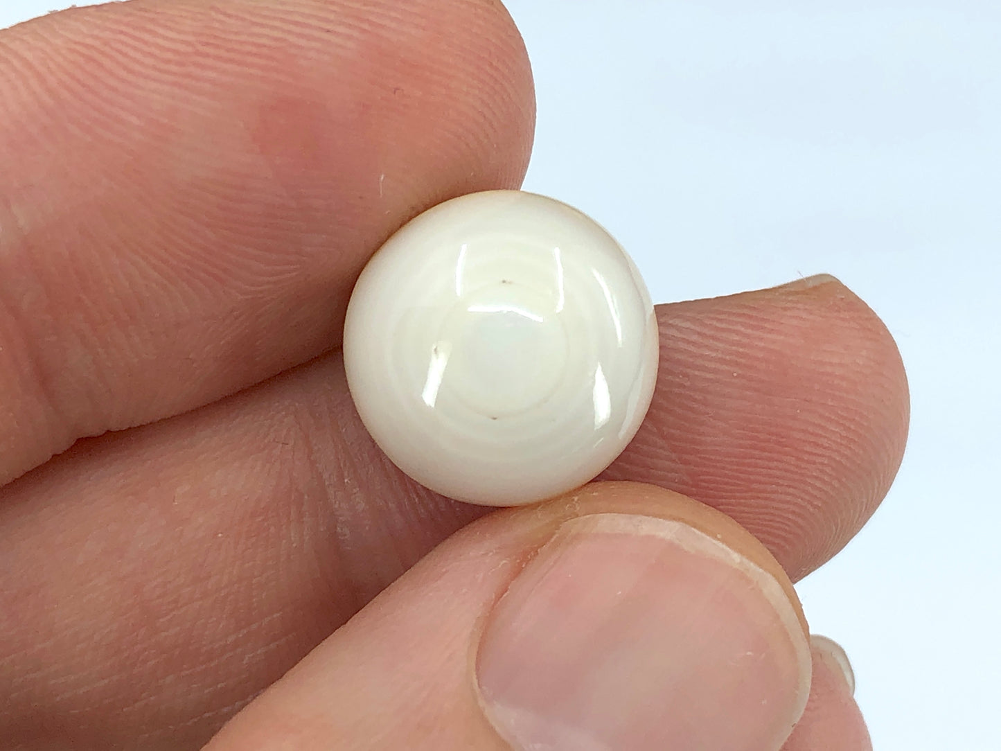 GIA 12.52 ct. Natural White Quahog Pearl
