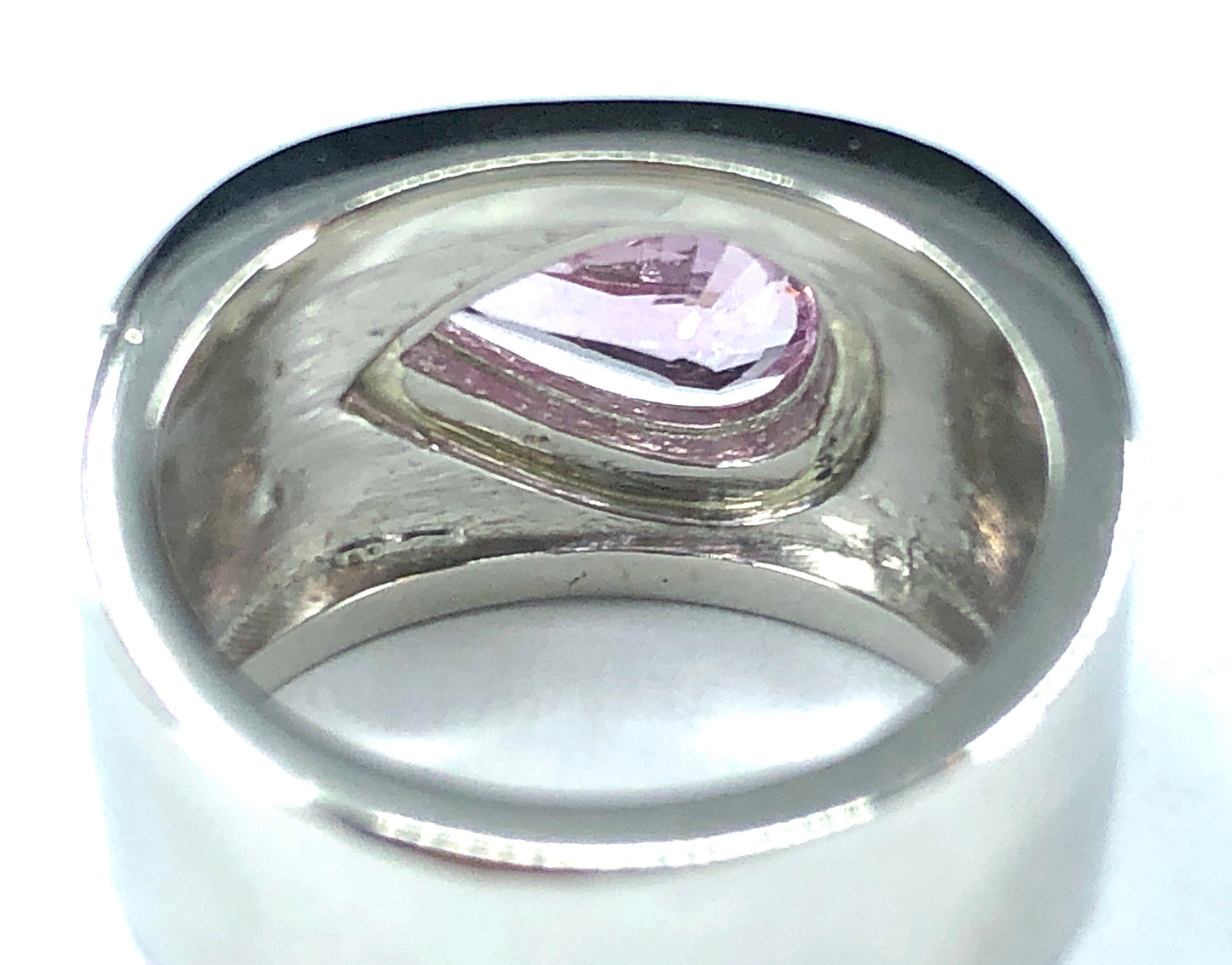GIA 1.77 ct. No-Heat Padparadscha Sapphire & Diamond Ring in Platinum