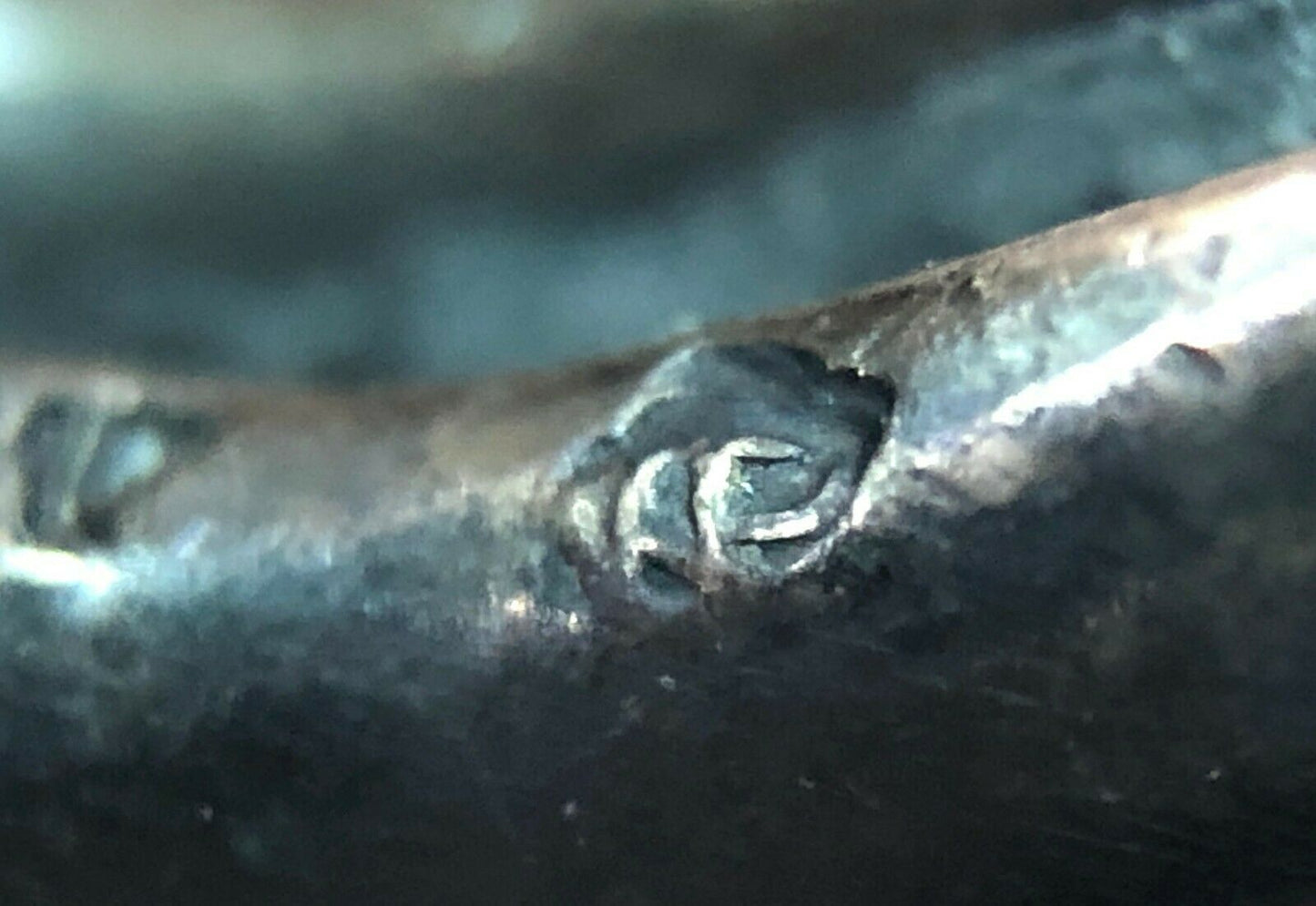 Victorian Era Knoll & Pregizer Old Mine Cut Paste Brooch in Sterling Silver