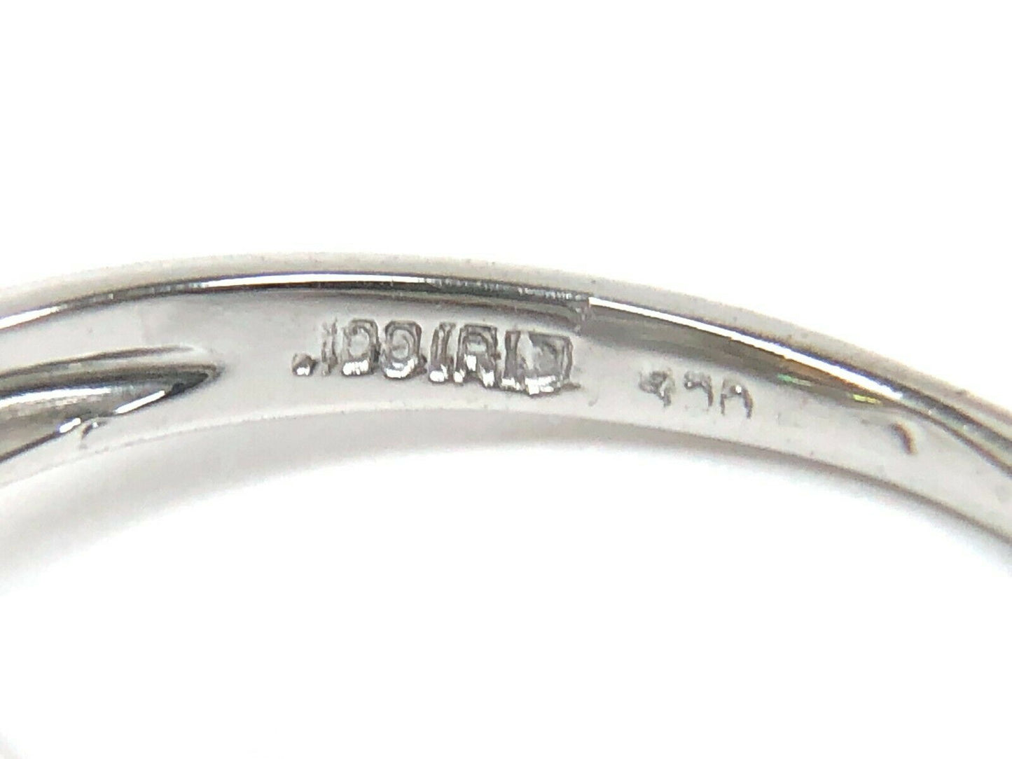 Spessartine & Diamond Ring in Platinum
