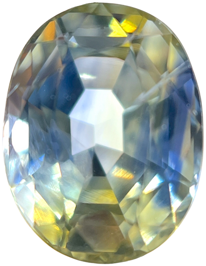 1.62 ct. Natural Blue-Yellow Bicolor Sapphire