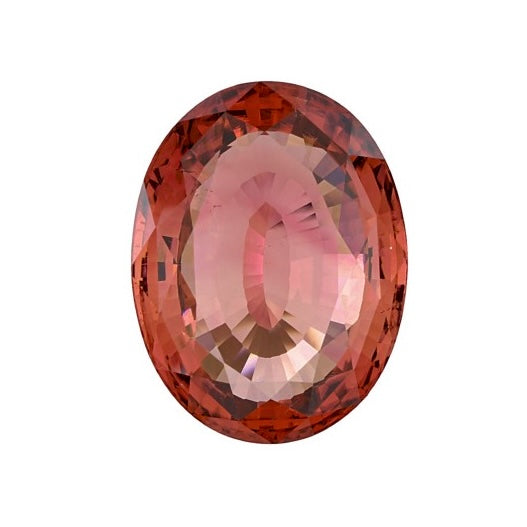 GIA 25.97 ct. Orangy Pink Tourmaline