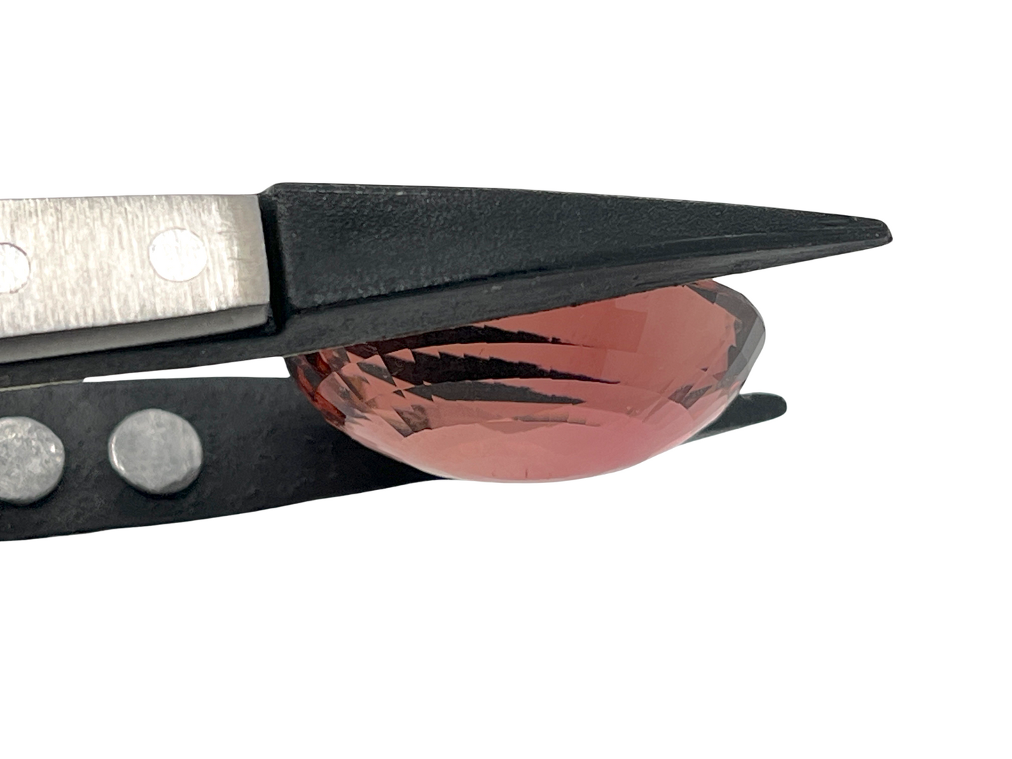 GIA 25.97 ct. Orangy Pink Tourmaline