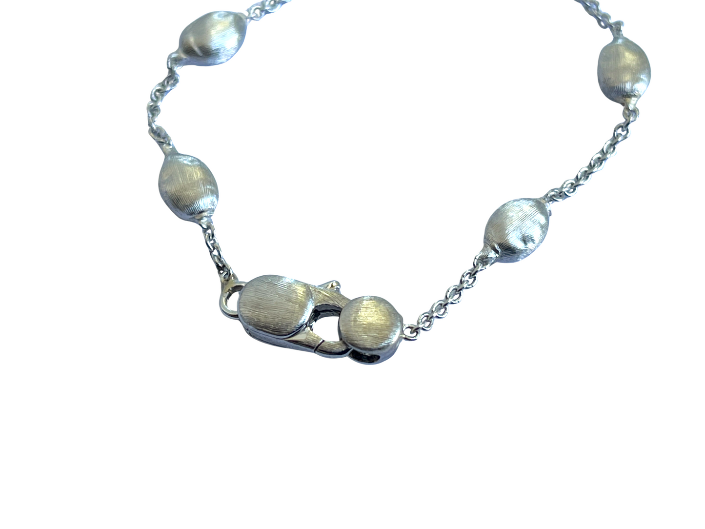 Rare Marco Bicego Diamond Necklace in 18K White Gold