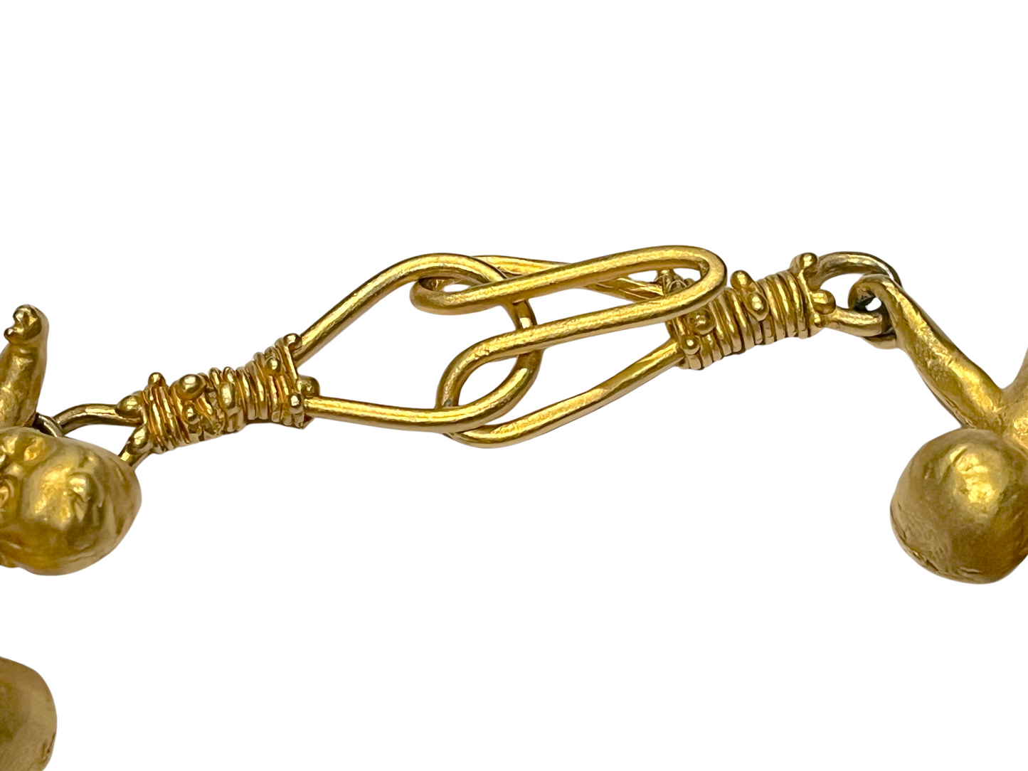 Rare Alison Mager Sculptural Baby Necklace