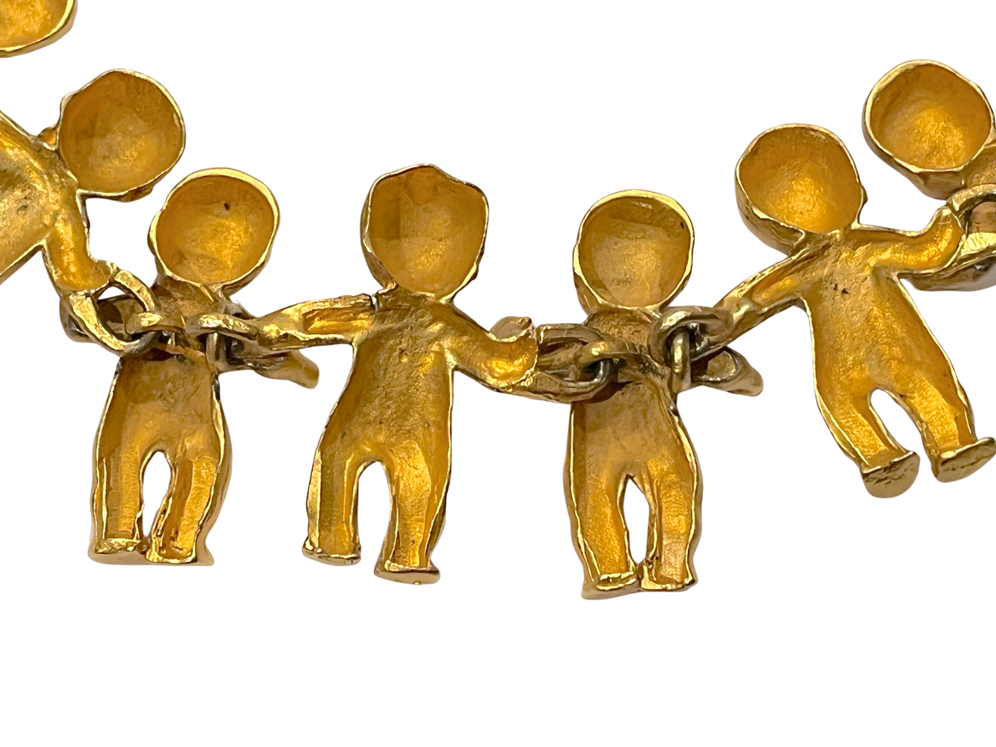 Rare Alison Mager Sculptural Baby Necklace